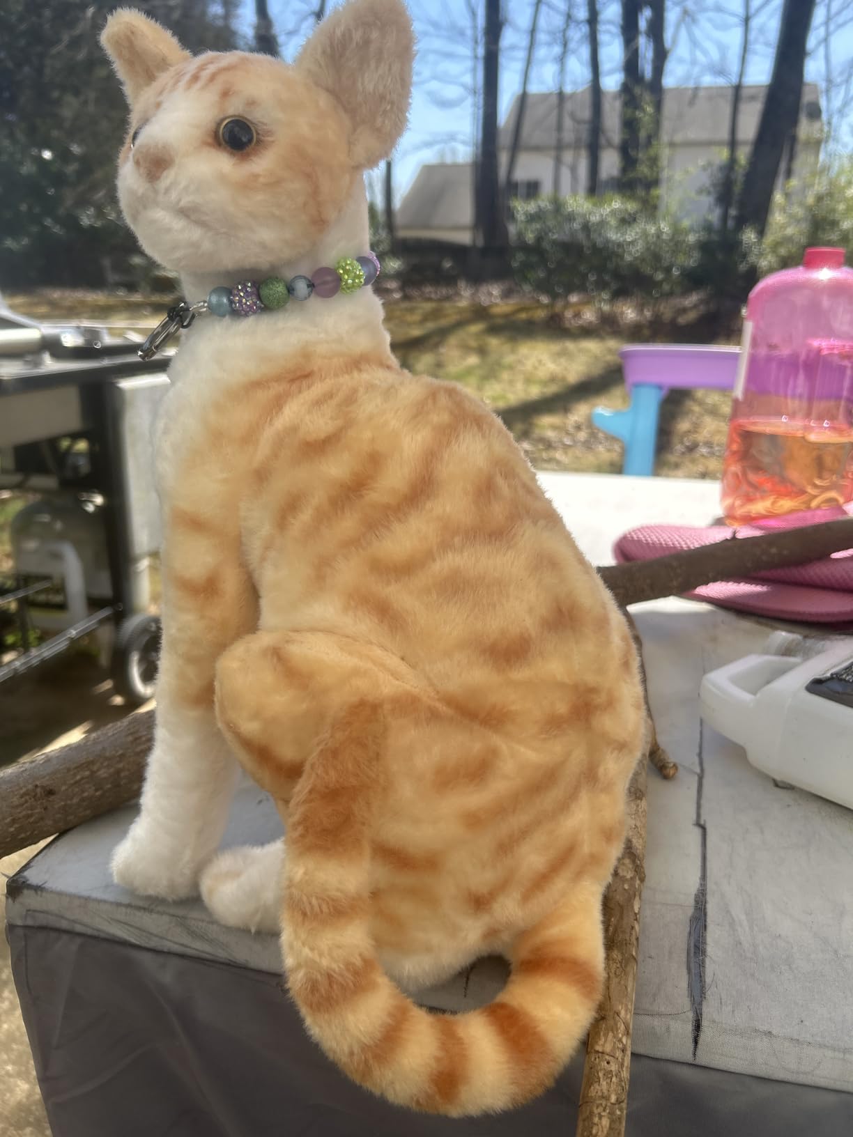 Tobias The Orange Tabby Cat | 13 Inch Stuffed Animal Plush | By
