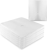 Ireer 100-Pack Fryer Filter Paper Envelopes 18.5x20.5in 1.5in Hole - Grease Oil Filters for Deep Fryers in Restaurants, Cafes, Food Trucks