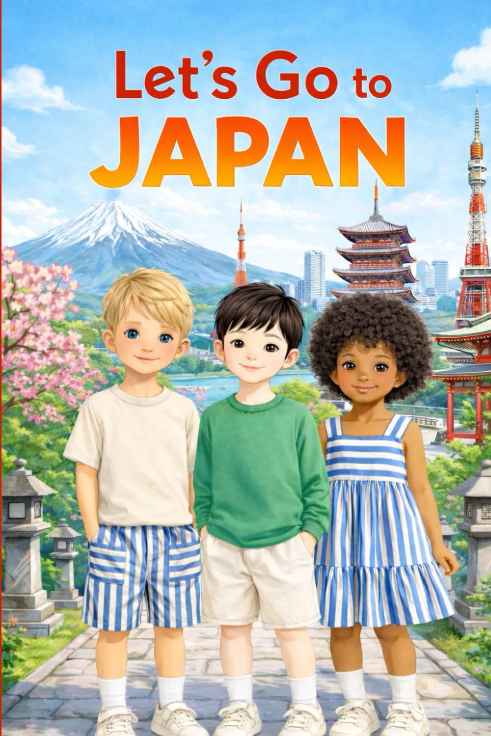 Let's Go to Japan!: A Kids’ Travel Book About Japan — Learn Culture, Traditions, Landmarks & Geography with Coloring Pages
