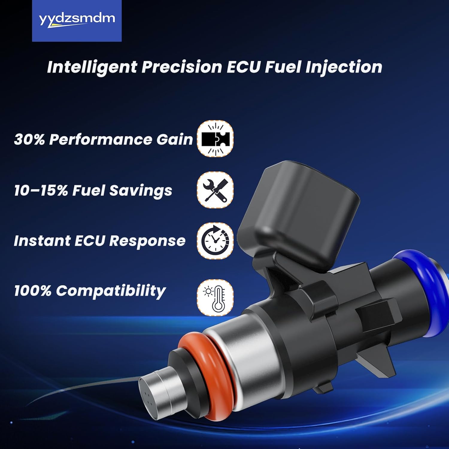 V6/3.6L Fuel Injectors FIT Jeep Wrangler 12-17|Grand Cherokee 11-15|Dodge Grand Caravan 11-19|Challenger 11-17|Charger 11-20|Chrysler 300 11-19|Town Country 11-16|Ram1500(13-17) OE#0280158233(6PCS)