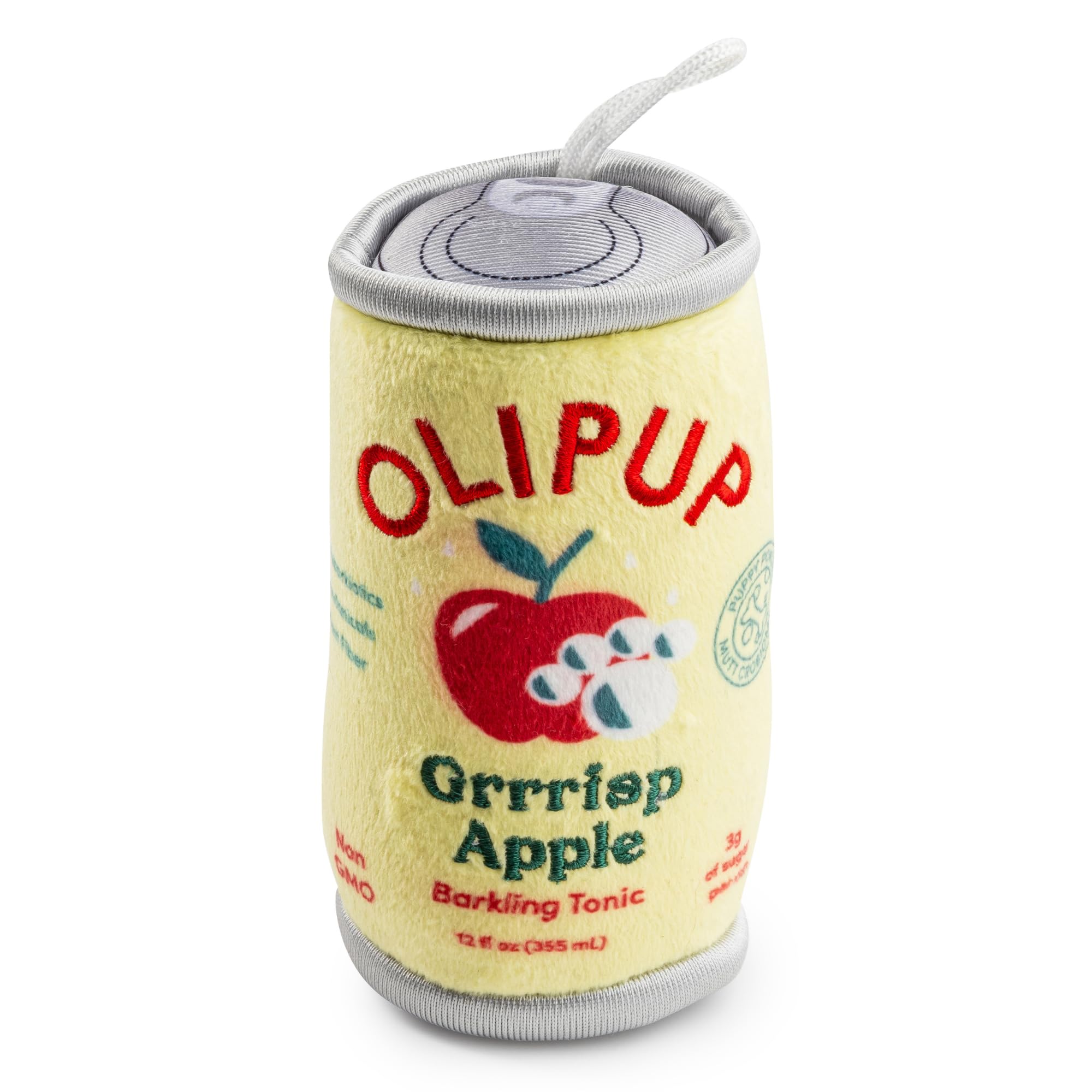 Apawrol Spritz Dog Toy - Plush Cocktail Parody -17