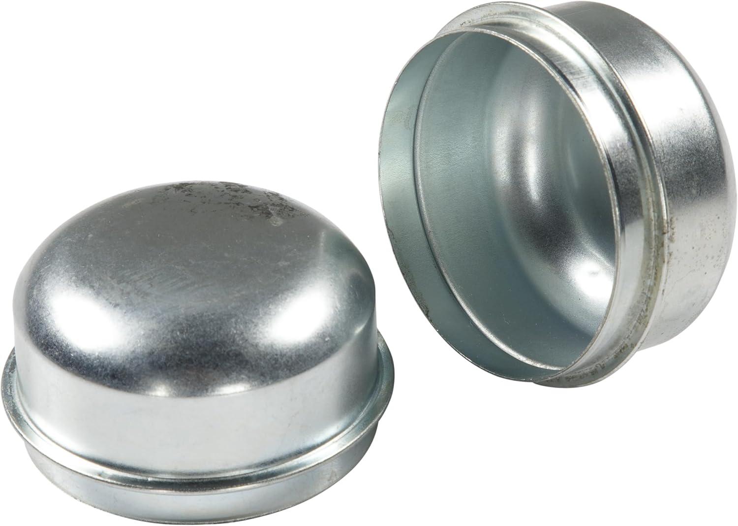 Lippert Replacement Dust Cap for 5,200 to 6,000-lb. Trailer Axle Capacities 2.45" Outer Diameter, 1-3/8" Height, 2-Pack - 2023134659