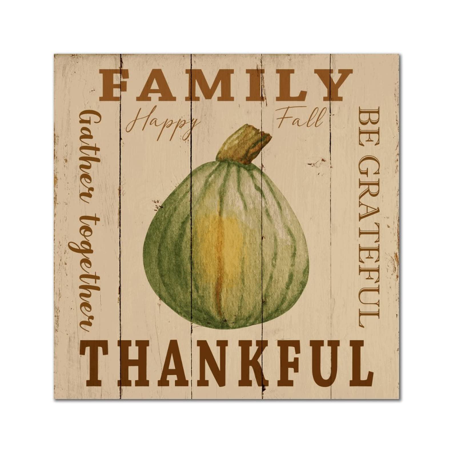 Cadre rustique en bois Be Grateful à offrir comme cadeau de pendaison de crémaillère