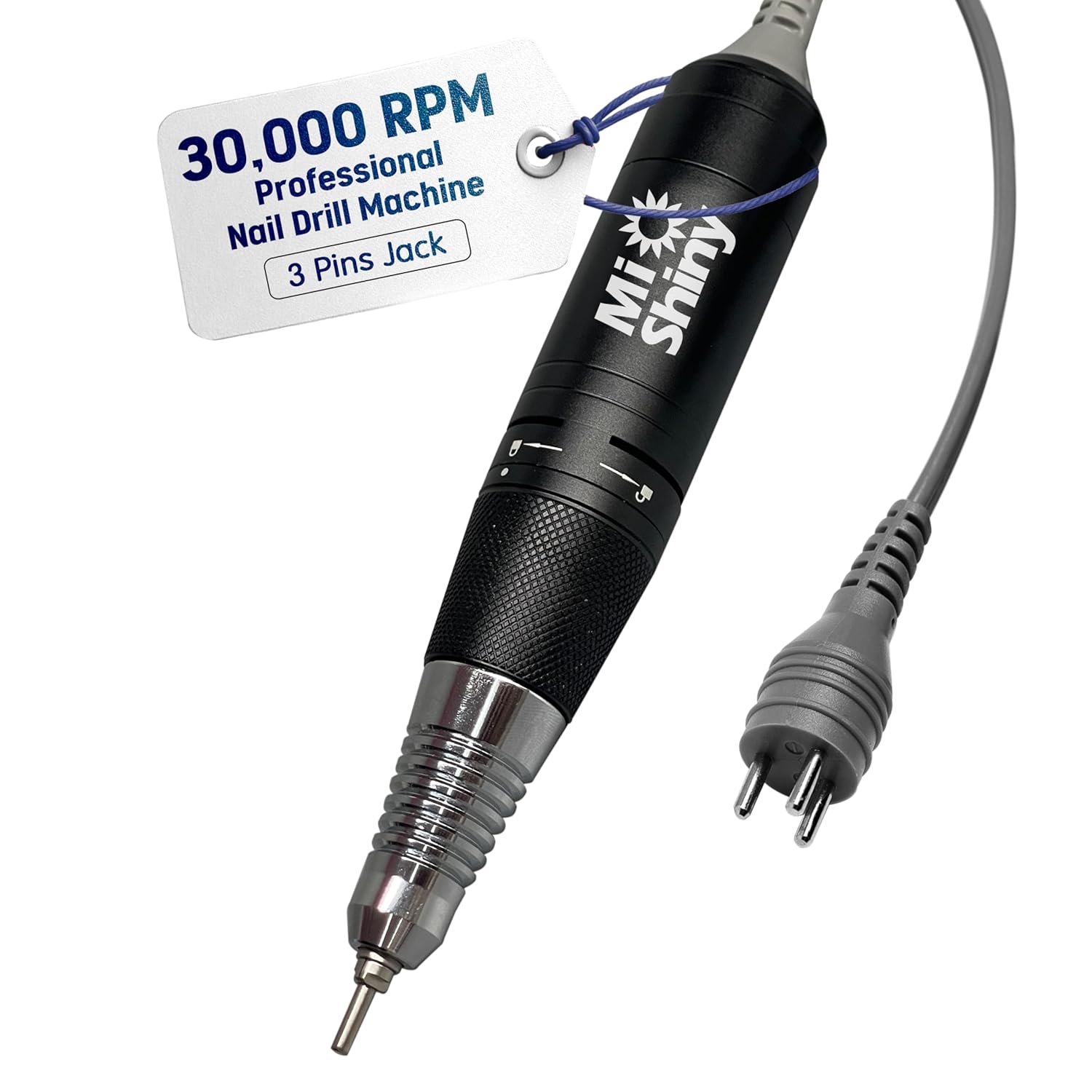 30.000RPM Professional Nail Drill Machine – Hand Drill for Nails – Replacement Nail Drill Handpiece Compatible with KUPA KP55, KP60, KP5000, UP-200 30.000RPM Professional Nail Drill Machine – Hand Drill for Nails – Replacement Nail Drill Handpiece Compatible with KUPA KP55, KP60, KP5000, UP-200