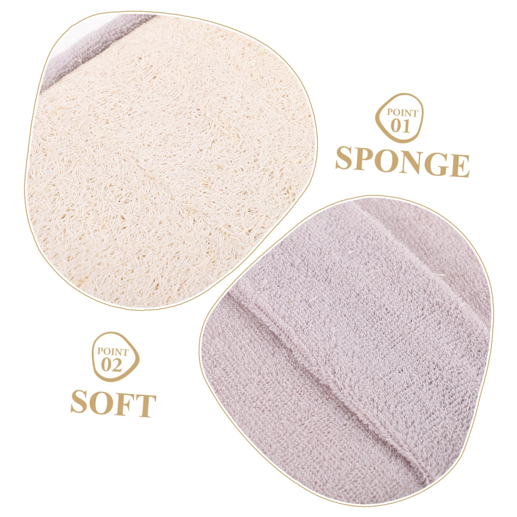 Healvian 12stücke Exfolierende Luffa-bade-schwamm-pads Teiliges Natürliche Peeling-schwämme Für Männer Und Frauen Sanfte Hautreinigung Und Pflege Für Entspannende Duscherlebnisse
