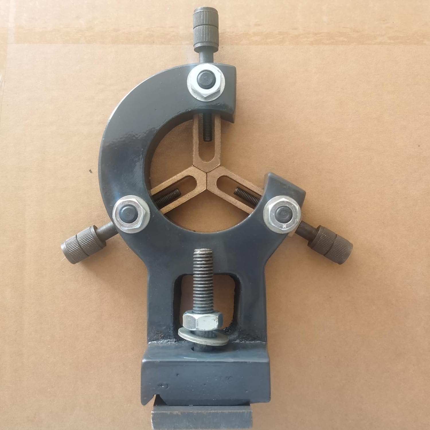 INTBUYING Centre Frame Fixed Steady Lathe Centre Frame Steady Rest Centre Frame for WM210V and RC-210E