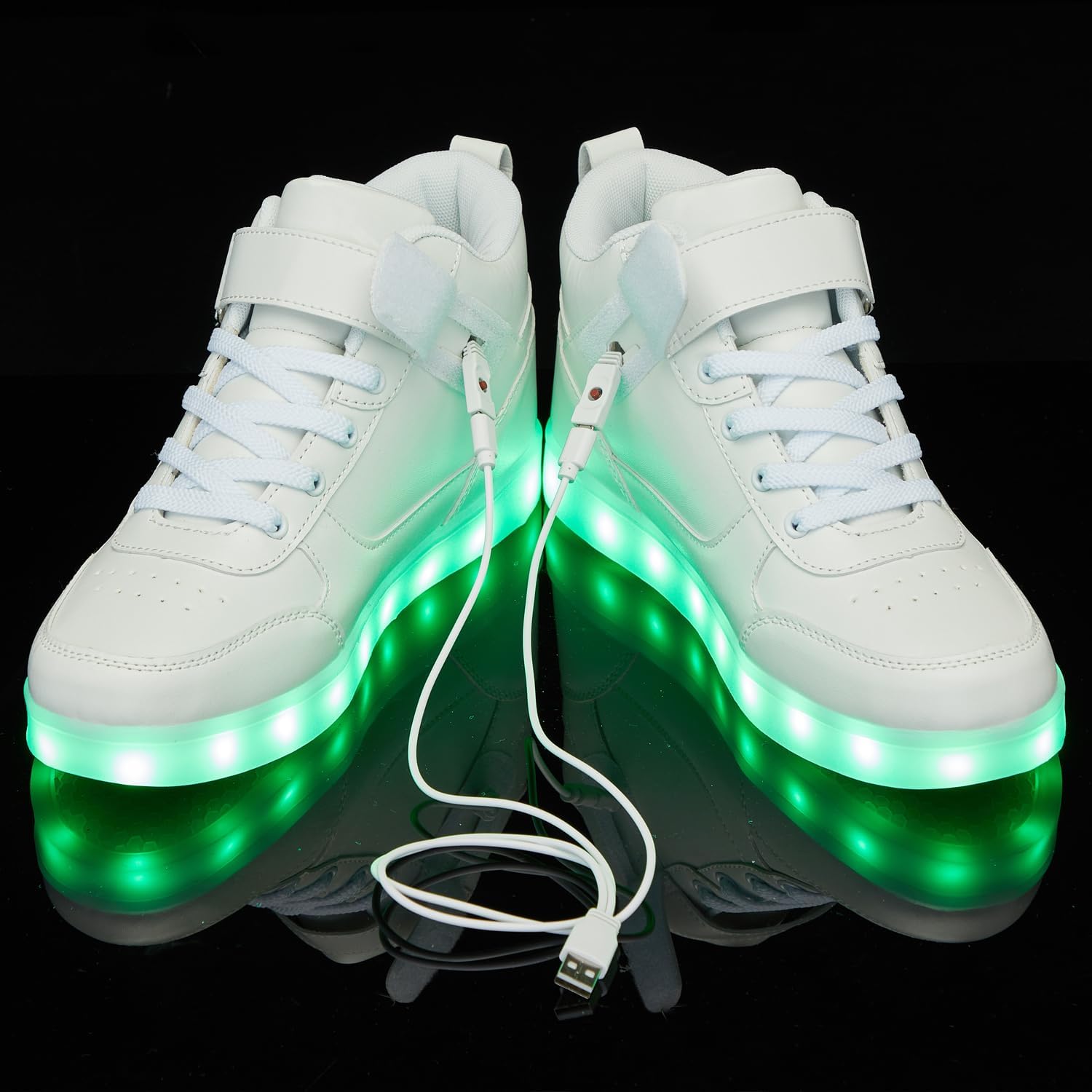 SANYES USB Charging Light Up Shoes Sports LED Shoes Dancing Sneakers - Image 6