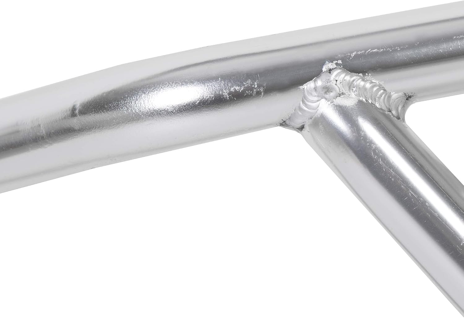 HECASA Rear Bumper Brush Guard Compatible with 2008-2014 Polaris RZR 800 RZR-S 800 RZR-4 800 Silver Aluminum
