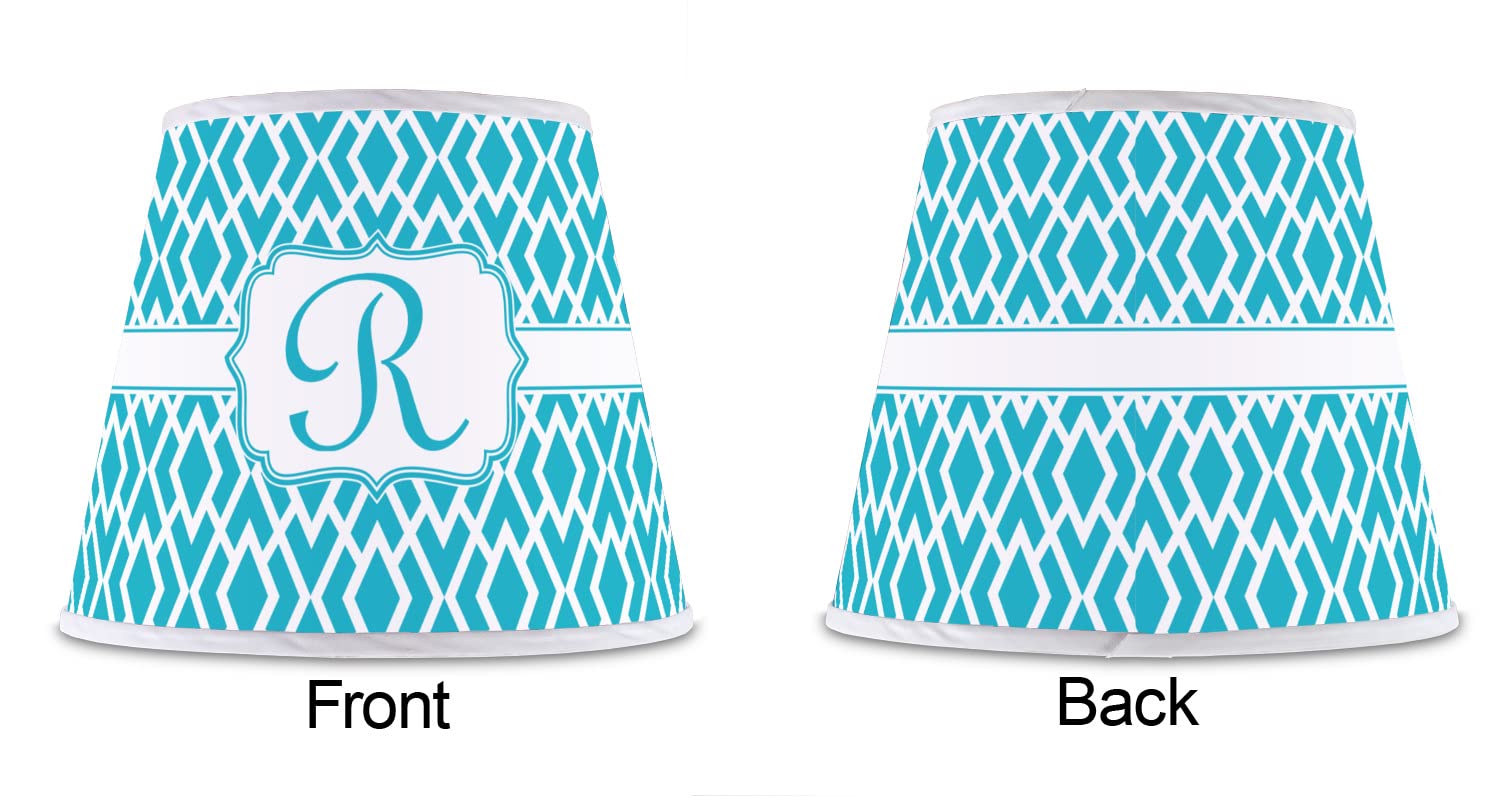 RNK Shops Personalized Geometric Diamond Empire Lamp Shade