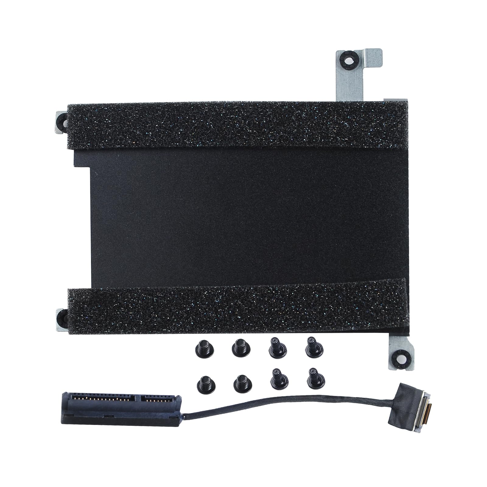 Kit Caddy per disco rigido SATA da 2,5" per Dell Latitude 15 5510 5511 5505 5502 5501 5500, Precision 15 3540 3541 3542 3550 3551, con cavo, staffa, viti