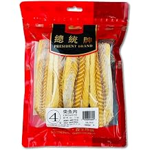President Brand Dried Croaker Fish, Salted, 4 oz, Premium Dried Pollock Stock Fish