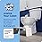 Squatty Potty Oslo Eucalyptus Folding Toilet Stool - Compact, Stylish, and Space-Saving Design for Better Bathroom Posture, Durable Eucalyptus, No Assembly Required