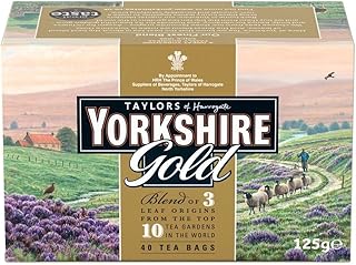 Taylors of Harrogate Yorkshire Gold Tea (40) - Pack of 2