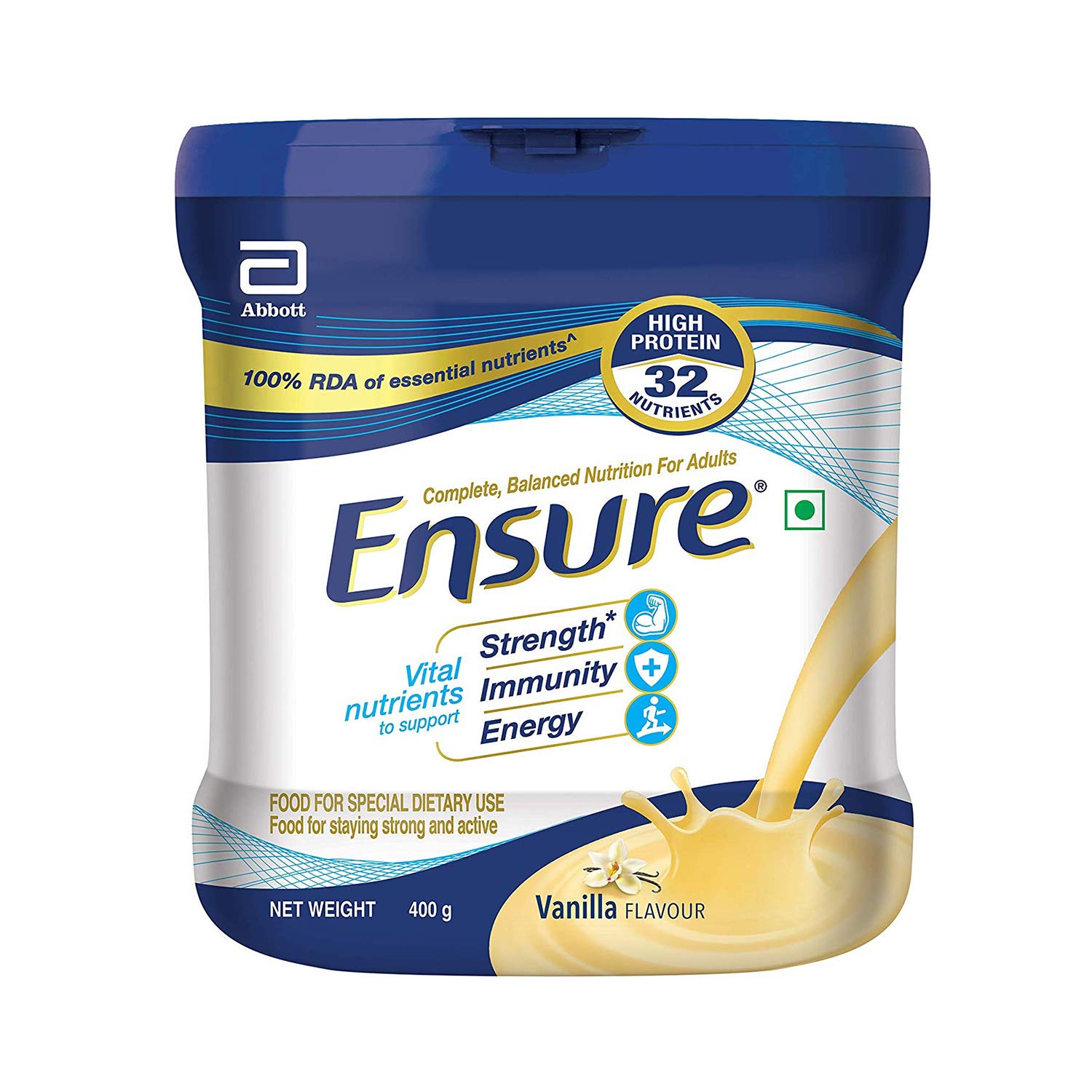 Ensure Balanced Adult Nutrition Health Drink 400ga Vanilla Buy Online In Luxembourg At Luxembourg Desertcart Com Productid 48611164