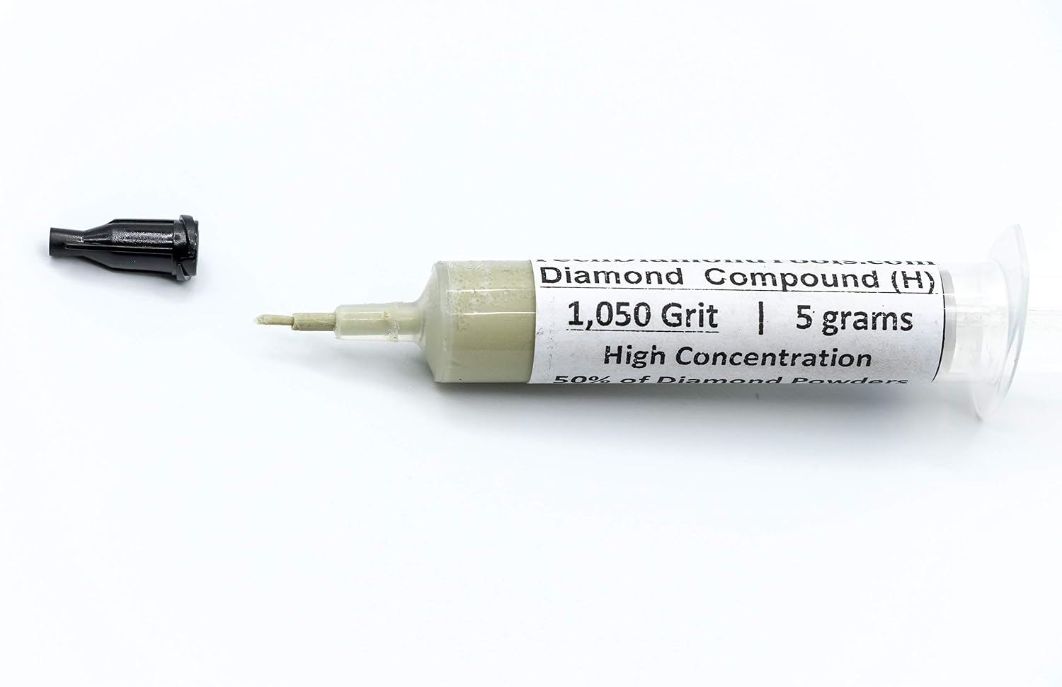TechDiamondTools Diamond Lapping Paste Polishing Compound 1050 Grit Mesh 12-20 Microns Lapidary Paste for Rock Glass Metal Jewelry Resin Marble with High Concentration of Diamond Powder USA Made