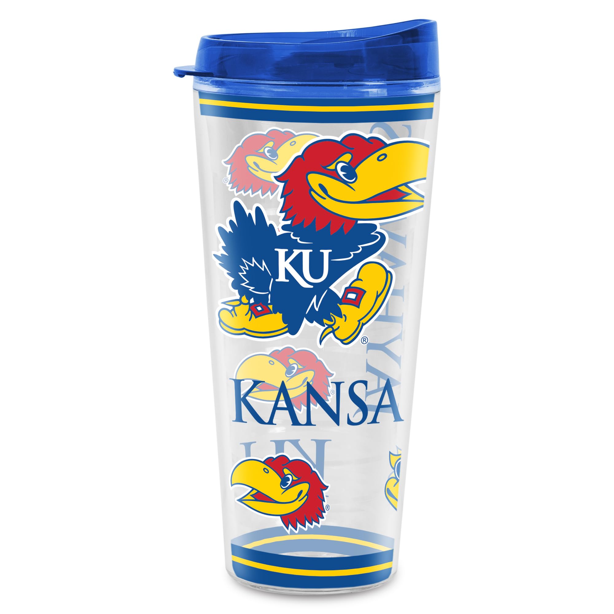 Rico Industries NCAA College Double Wall Mayhem 16oz Or 20oz Tritan Tumbler W Lid