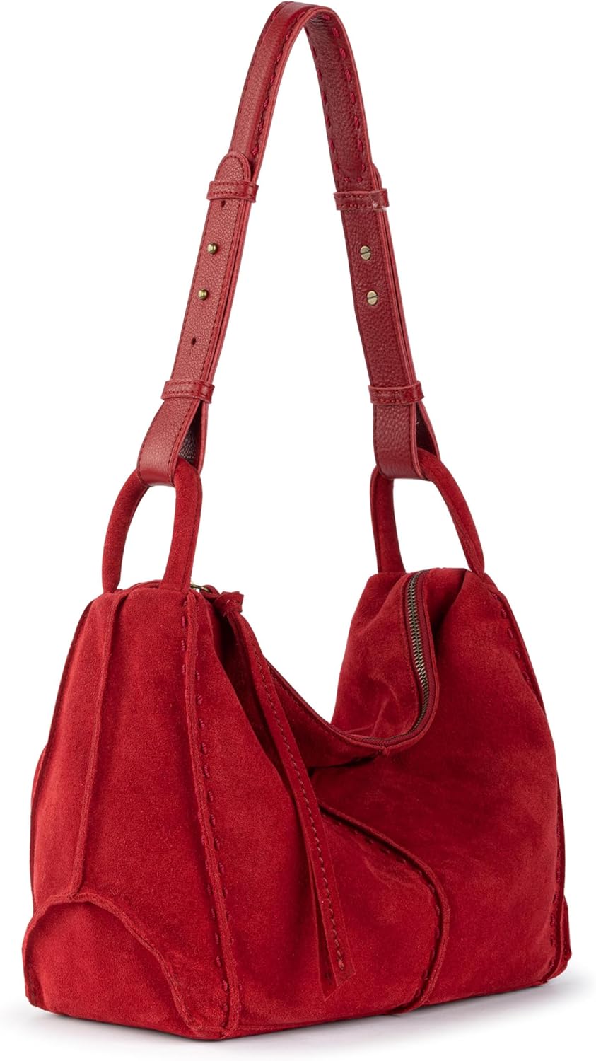 The Sak Los Feliz Hobo Purse - Premium Large Leather Women's Handbag for Everyday & Travel - Durable Purse With Zipper Pocket - Image 4