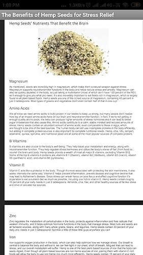 The Benefits of Hemp Seeds for Stress Relief