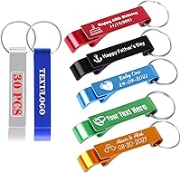 Vista 9 de Abrebotellas personalizado con texto y logotipo, abridor de botellas grabado, llavero personalizado para abrebotellas para recuerdos de boda