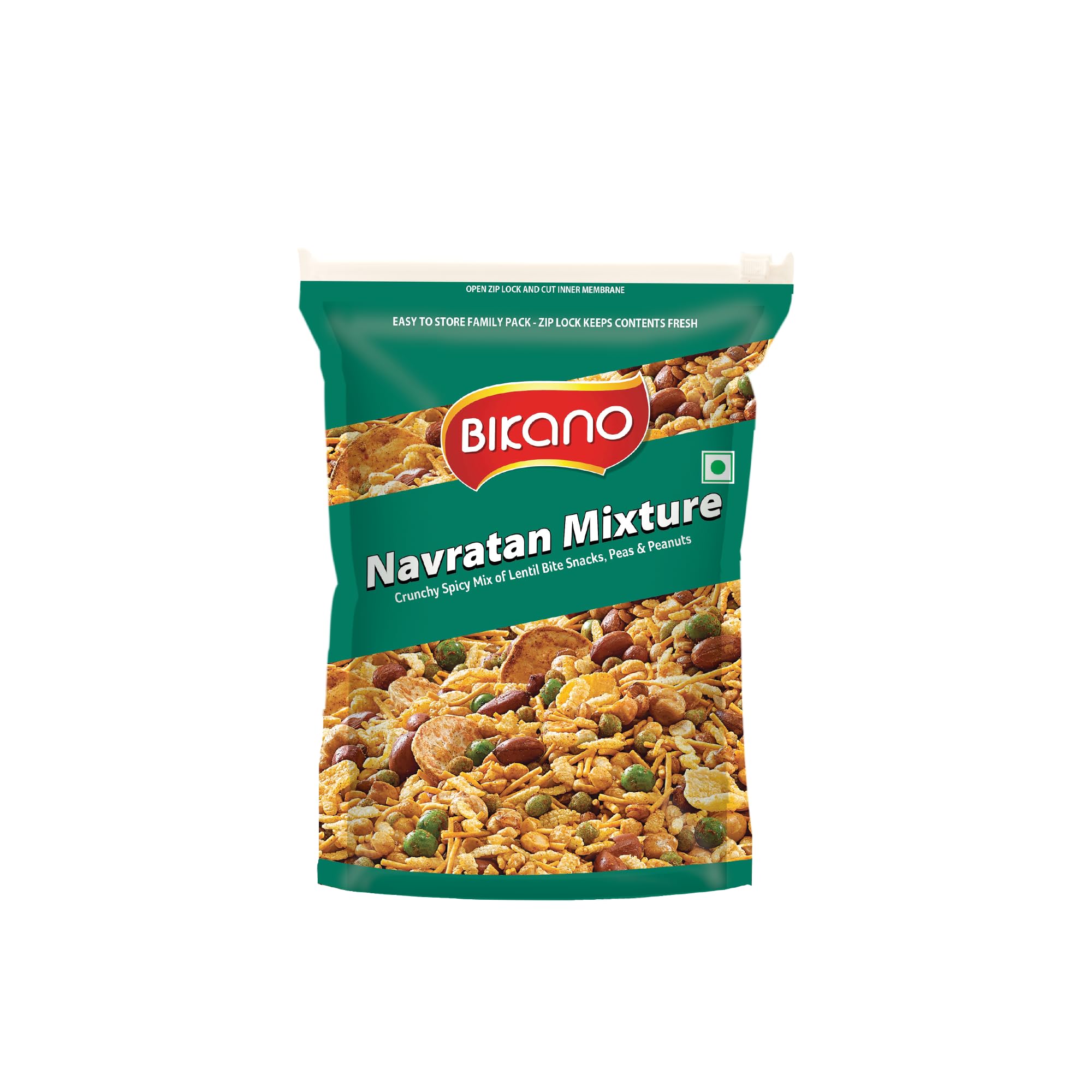 Bikano Navratan Mixture | Spicy and Crunchy | Navratan namkeen | All time favourite Indian Namkeen | 400g Pack