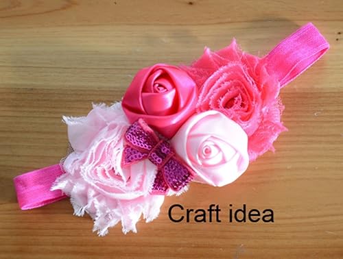 Miniatura 5 de YYCRAFT 40 unidades de tela de gasa, color amarillo mostaza, 2.6in