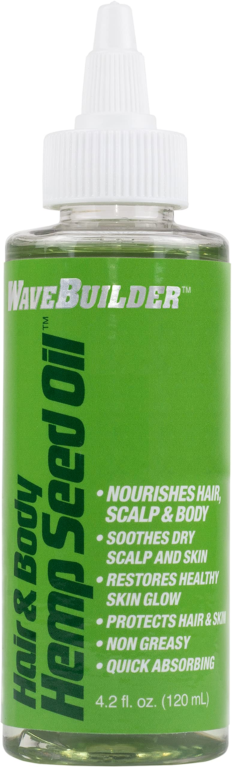 WaveBuilder Hemp seed oil, 4.2 Fl Oz