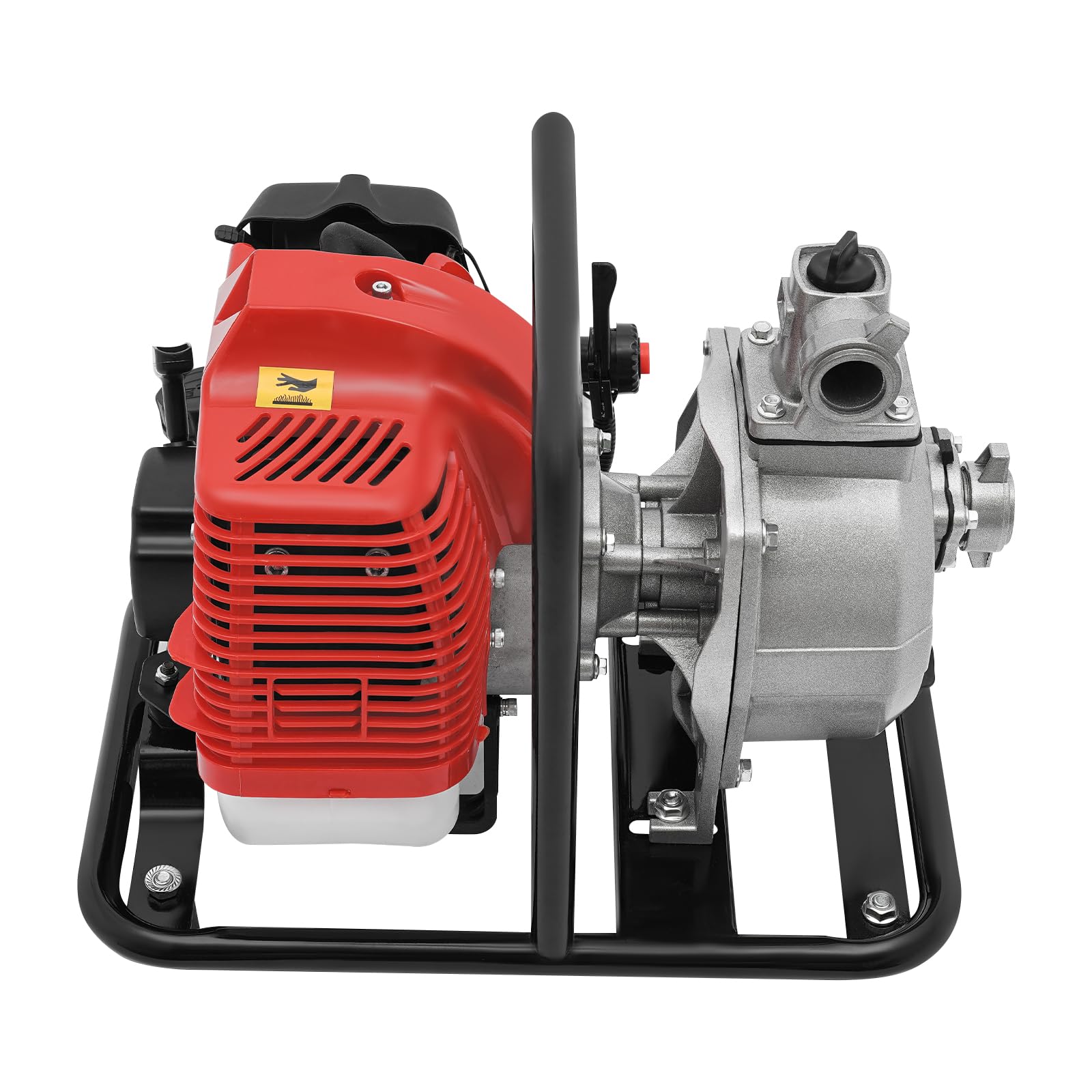 Gaousd 2 Stroke Petrol Water Pump 43Cc Portable Water Transfer Pump Gasoline Garden Pumps 8500Rpm With Air Filter,For Irrigation, Drainage