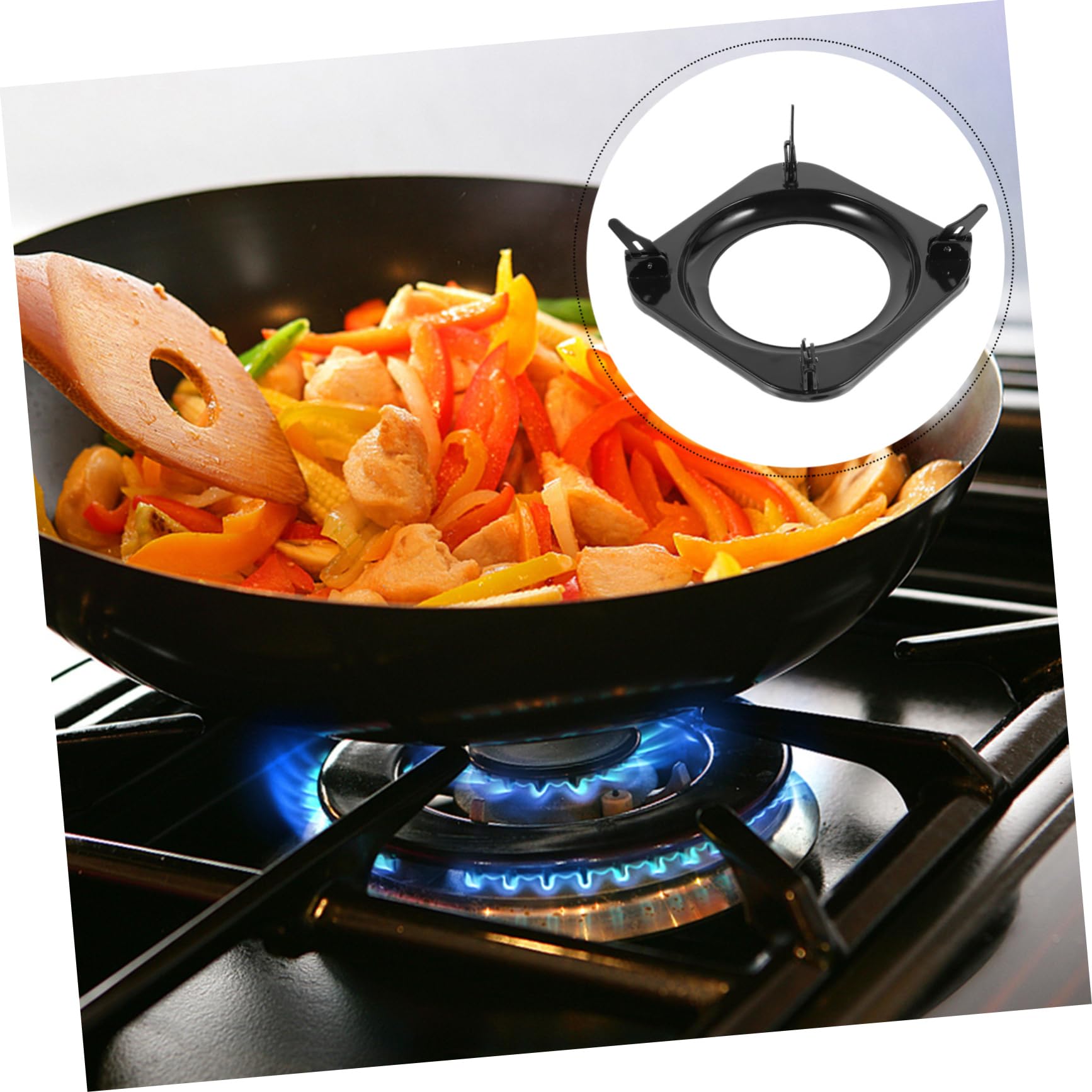 Didiseaon Rejilla Antideslizante para Estufas de Gas Soporte para Ollas y Sartenes Accesorios para Cocina de Gas Rejillas para Estufas