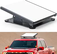 Starlink Mini suporte de teto de carro, mini suporte magnético Starlink para teto de carro, trailer, caminhão, van, barco, kit de montagem magnética ajustável, mini acessórios Starlink, metal de grau