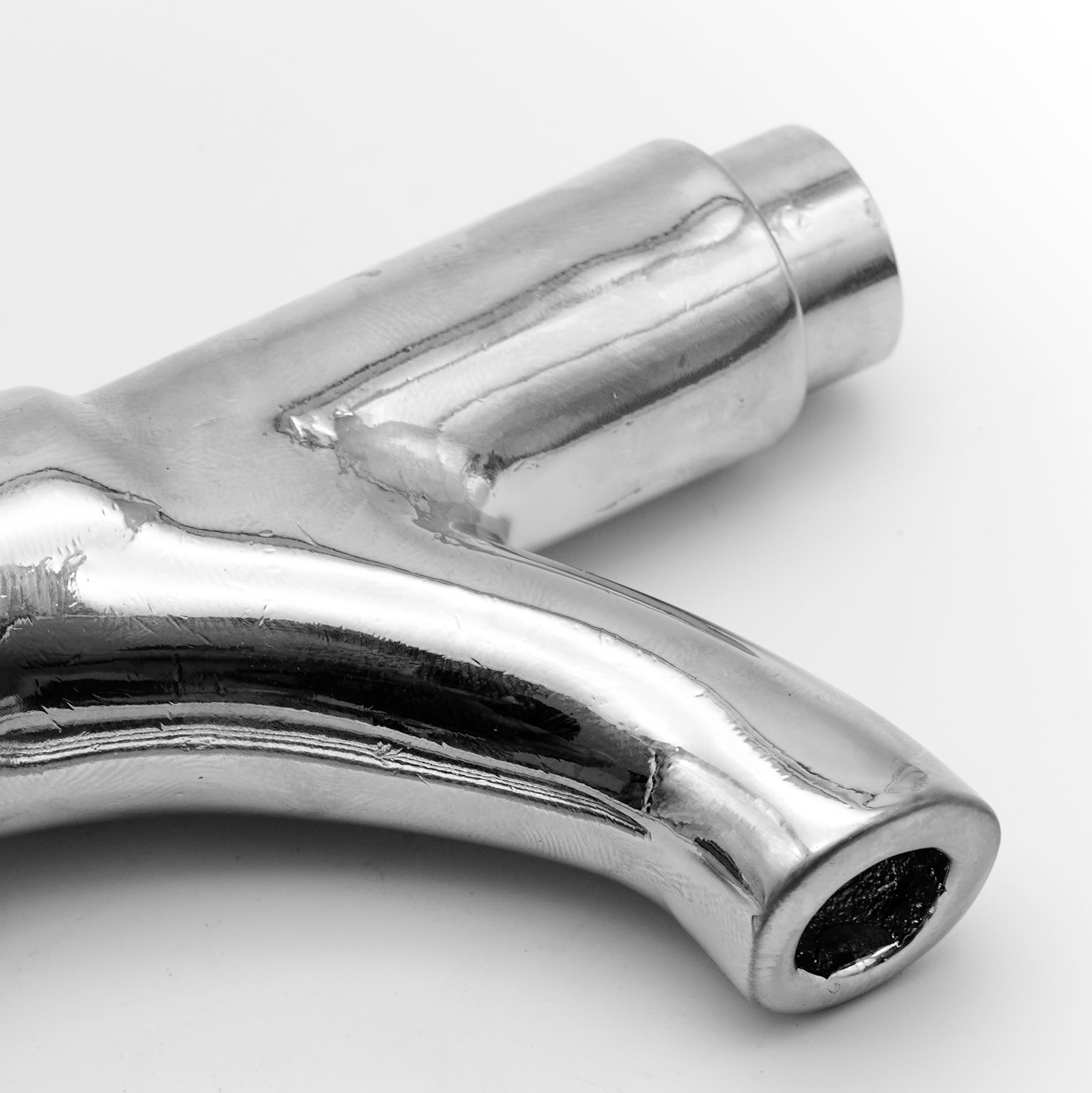 L'ARTISTICA F.LLI PERINCIOLI | Rubinetto Pulsante per Fontane Attacco 1/2" M Cromato, Rubinetto in Ottone per Fontane a Colonna o Muro, 75x124mm