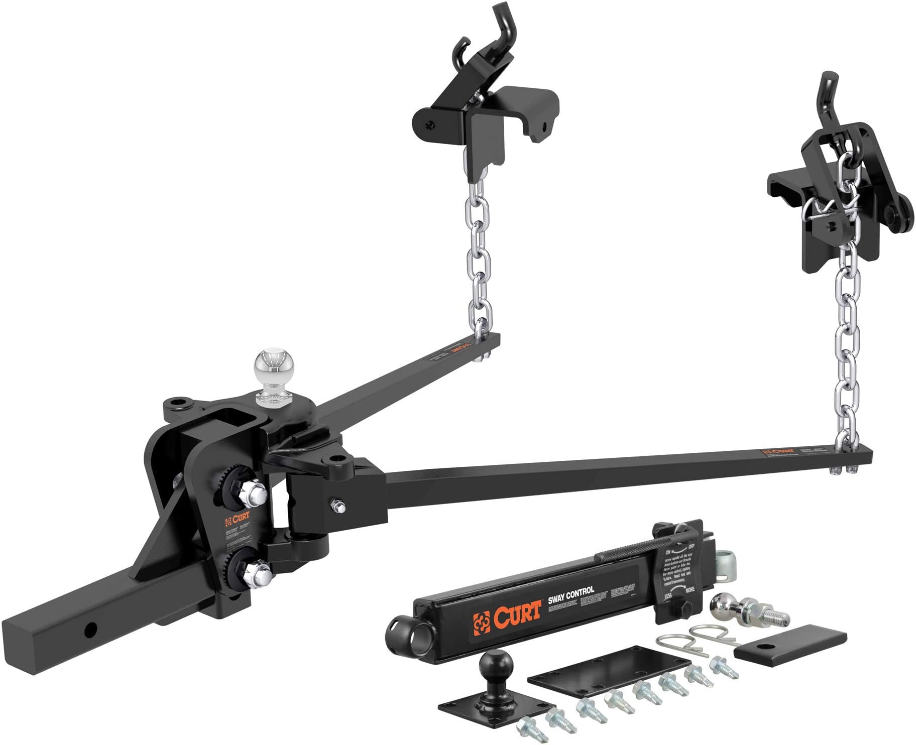 CURT 17422 Weight Distribution Hitch Complete Kit, Weight Distributing Hitches Amazon Canada