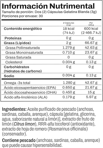 Miniatura 2 de Nordic Naturals, Ultimate Omega 1280 Mg, 60 unidades