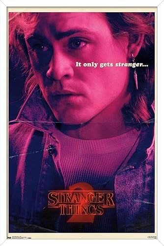 Vista 13 de Trends International Netflix Stranger Things: Season 2 - Póster de Billy Wall, 22.375 x 34 pulgadas, versión enmarcada en negro