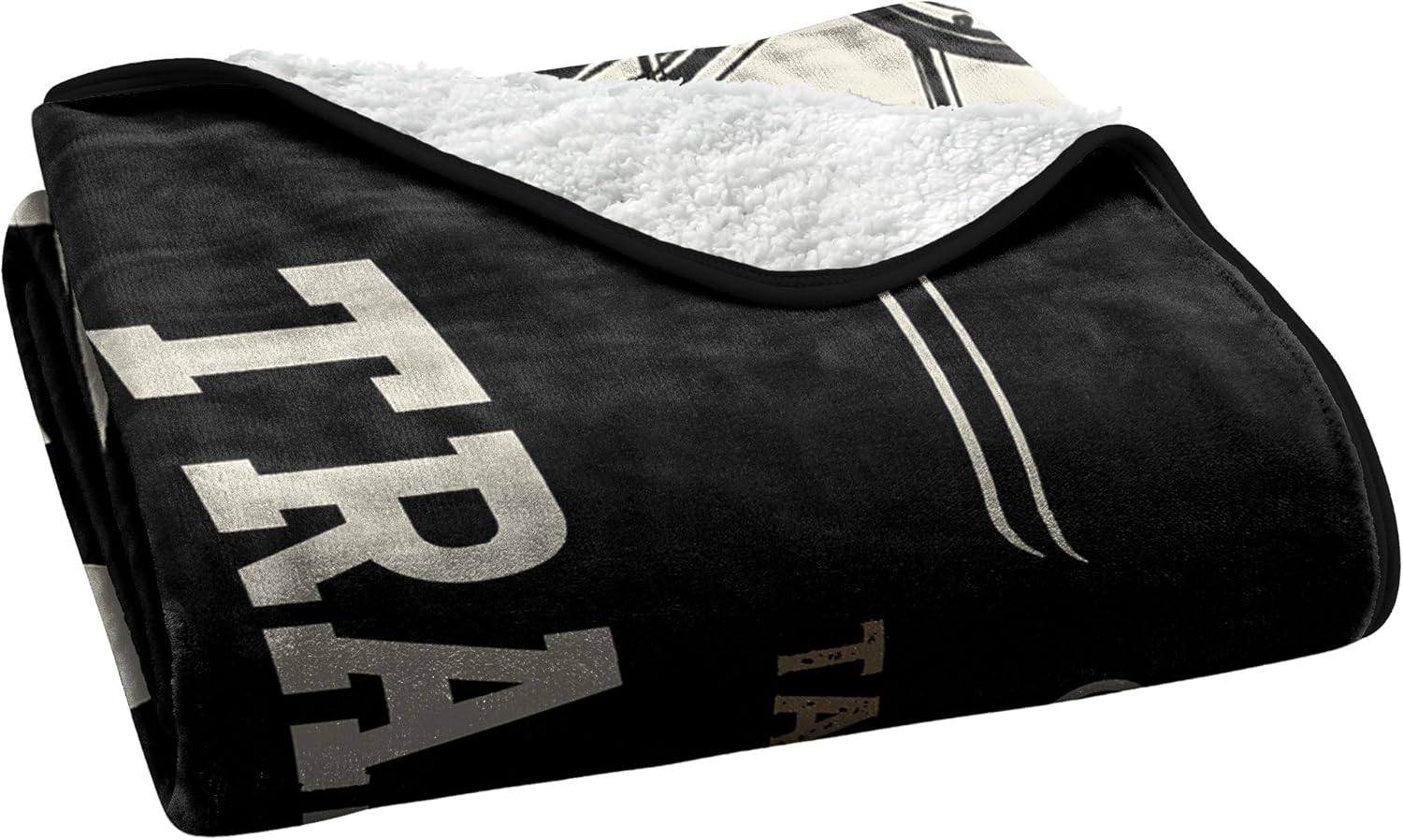 Northwest Yellowstone Silk Touch Sherpa Throw Blanket, 60" x 80", Train Station - Image 3