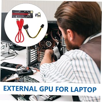 Pcie Graphics Card Dock Computer Riser Gpu Graphics Card Pcie External Gpu for Laptop Mining