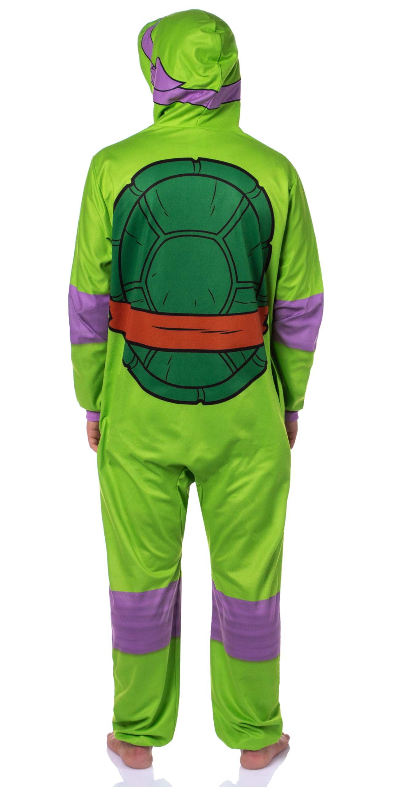 INTIMO Disfraz de las Tortugas Ninja con capucha para hombre, pijama para dormir para adultos