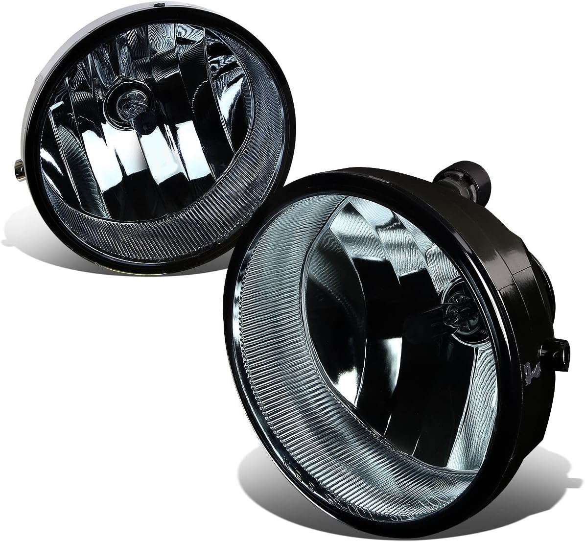 DNA MOTORING FL-NS001-SM Fog Light Driver & Passenger Side Enhance visibility [Compatible with 04-16 Solara/Sequoia/Tundra]