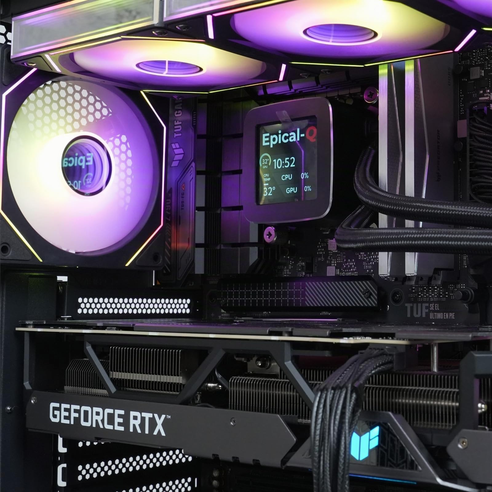 Epical-Q Ordenador sobremesa Gaming Hayk AMD Ryzen 9 9900X, 64GB, 2TB SSD NVME, RTX 5070Ti + Windows 11 Pro