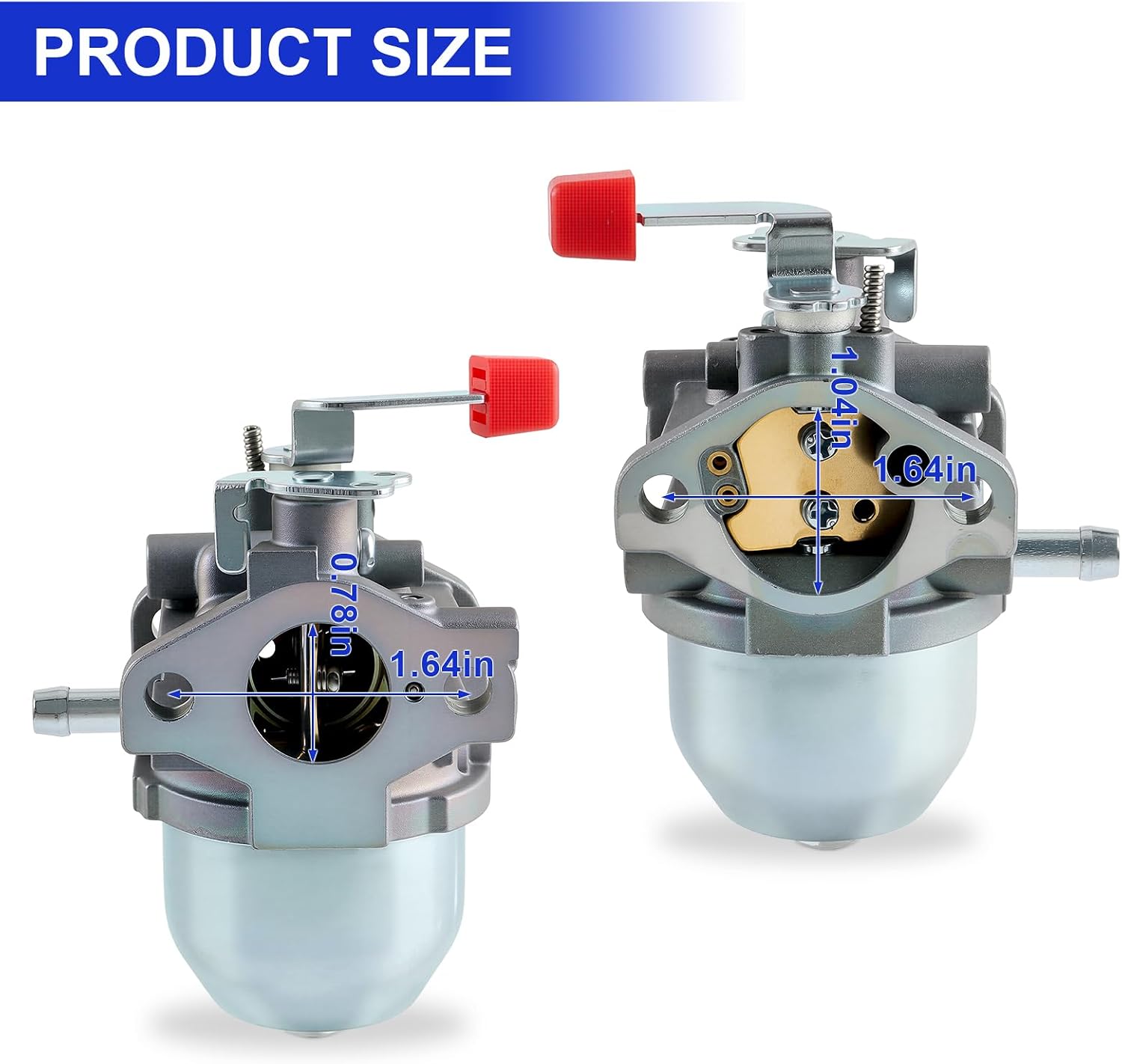 MOTOALL 0C1535ASRV Carburetor 78601 Air Filter Kit for 4000XL Parts 4000 EXL 97747 C1535 GN220 GH220HS W436BRE T44 35PDS396829 0C1535AESV Sears Portable 7.8HP Generators