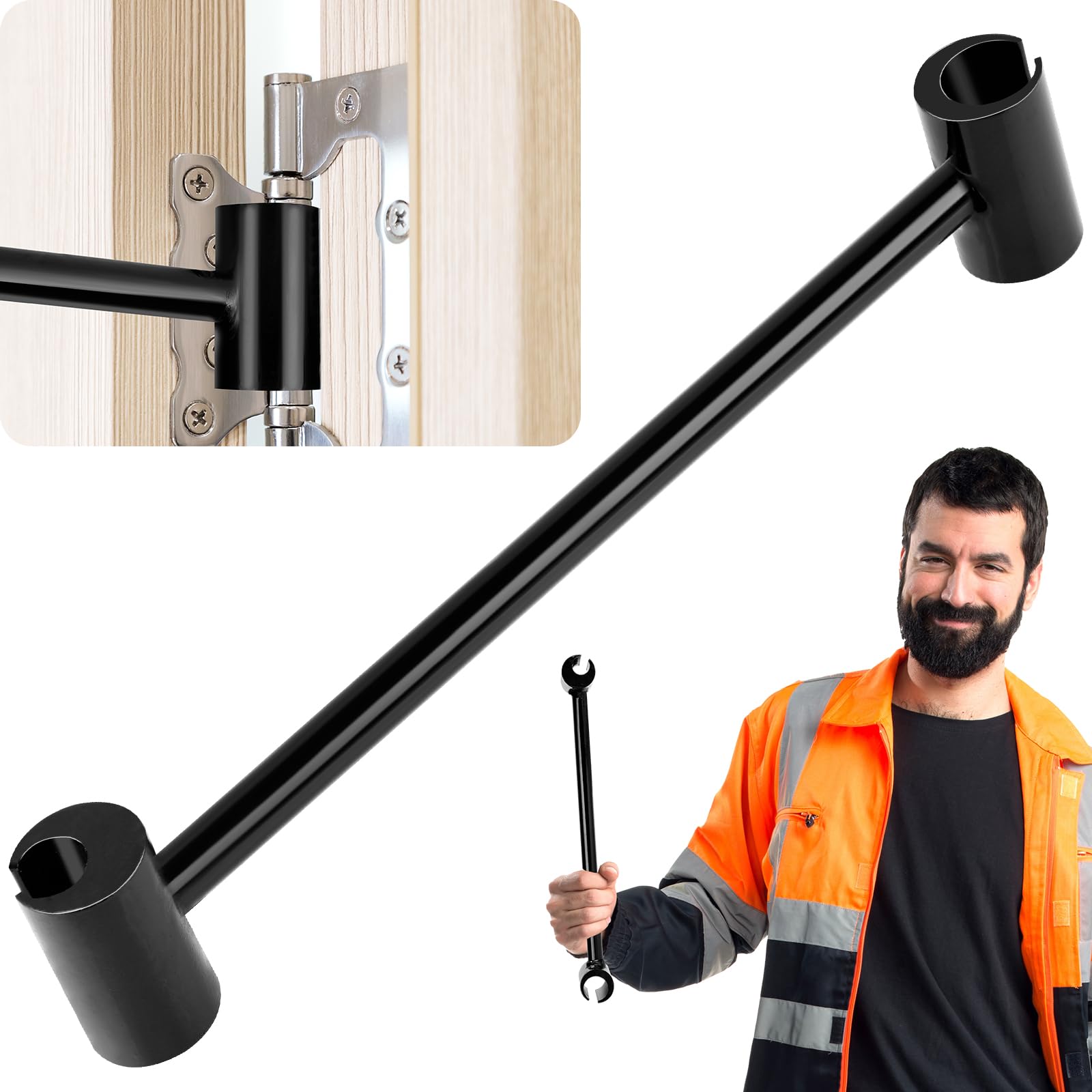 Clé de réglage de charnière Tomorotec pour ajuster l'écart des portes bloquées 14/18mm
