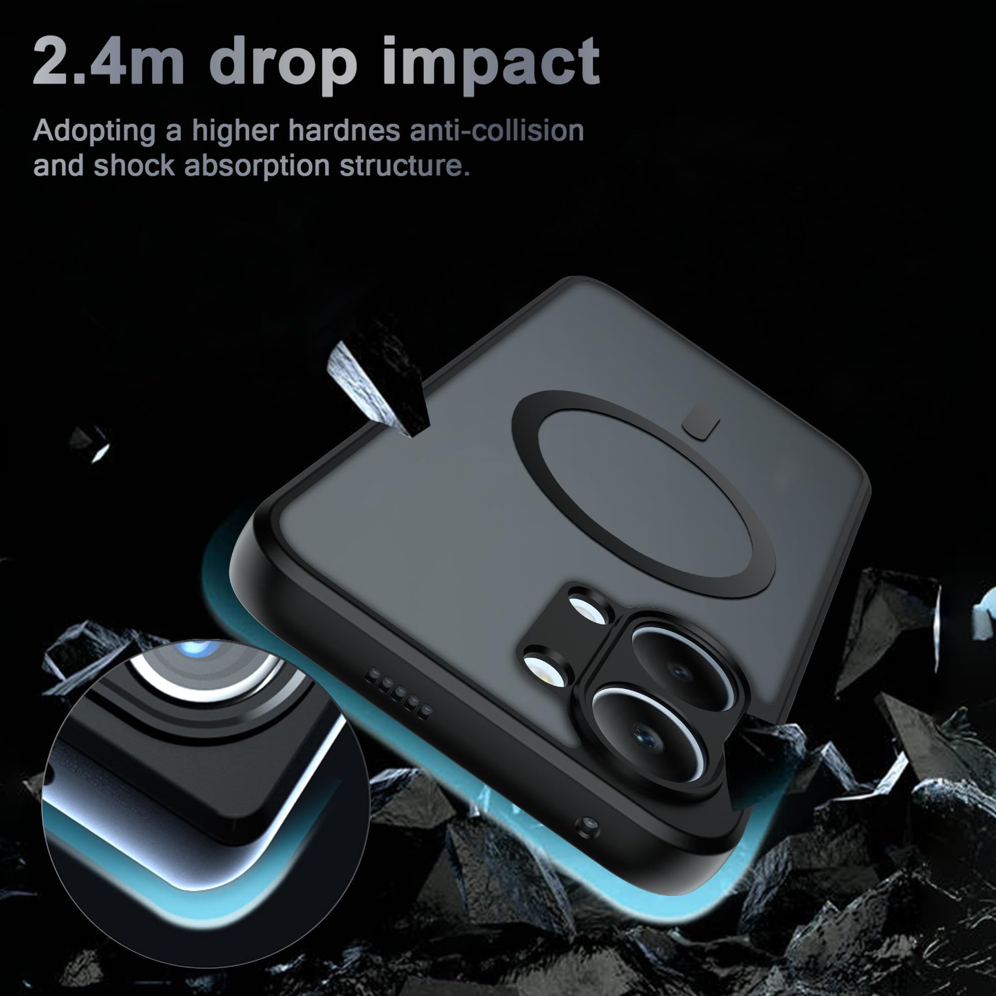 Amazon.co.jp: QUIETIP Poco X8 Pro Max用磁気ケース、スクリーン