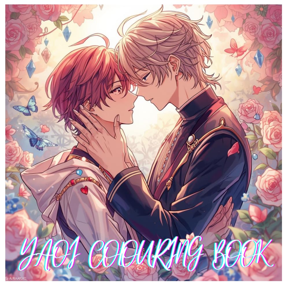 Boys love / yaoi colouring book