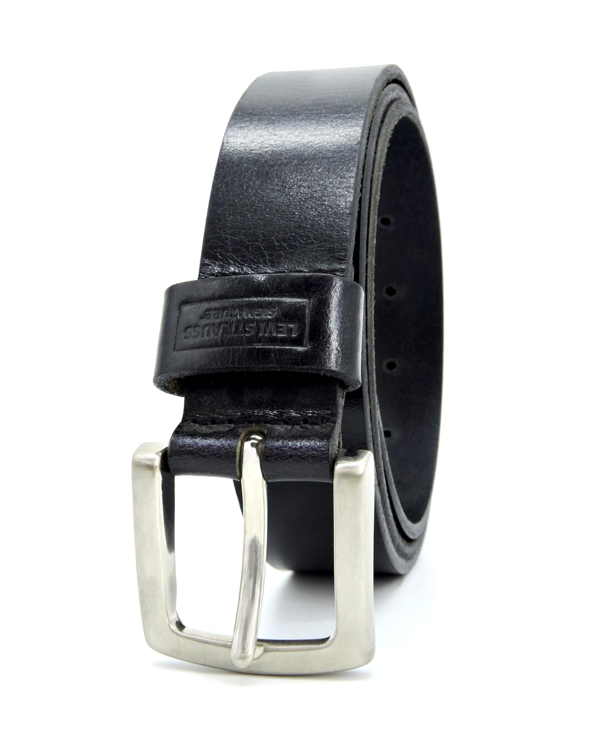 Levi Strauss Signature Gold Men's Black Signature By Levi Strauss & Co. 38 Mm Cordura Work Belt, 38