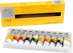 Winsor & Newton Peinture acrylique à la galérie, 10 x 60ml (2-oz) Ensemble de peinture pour tubes