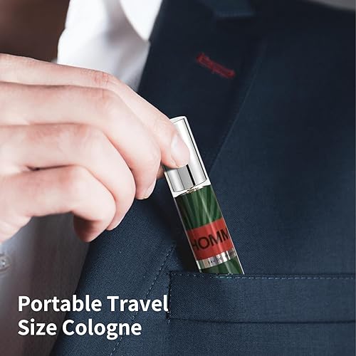 Miniatura 3 de Paquete de 4 colonias para hombres (1.16 x 1.2 onzas líquidas), perfume para él, regalos para el día de San Valentín, regalos para marido, regalos