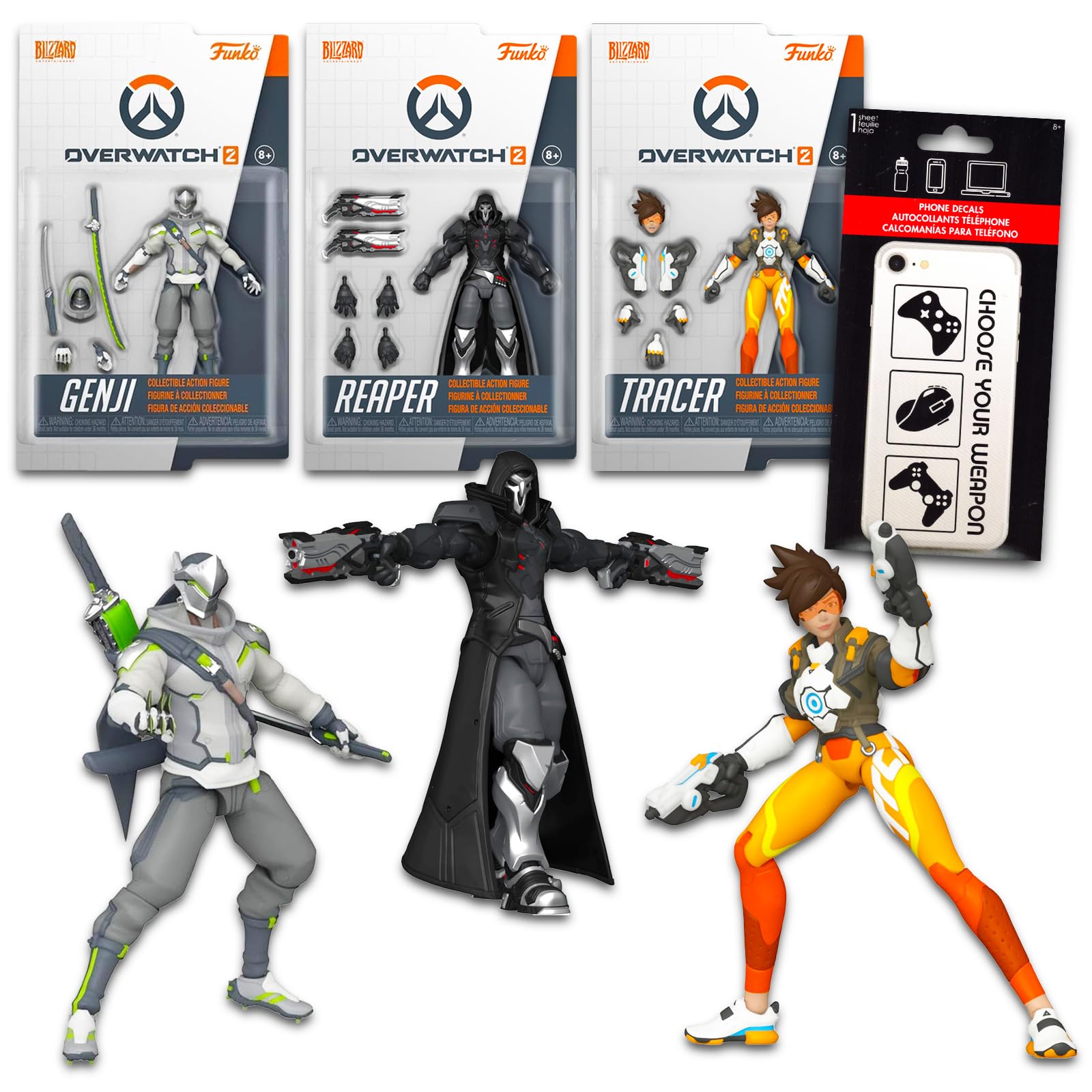 Overwatch 2 Funko Set - Bundle with 3 Overwatch 2 Funko Pops