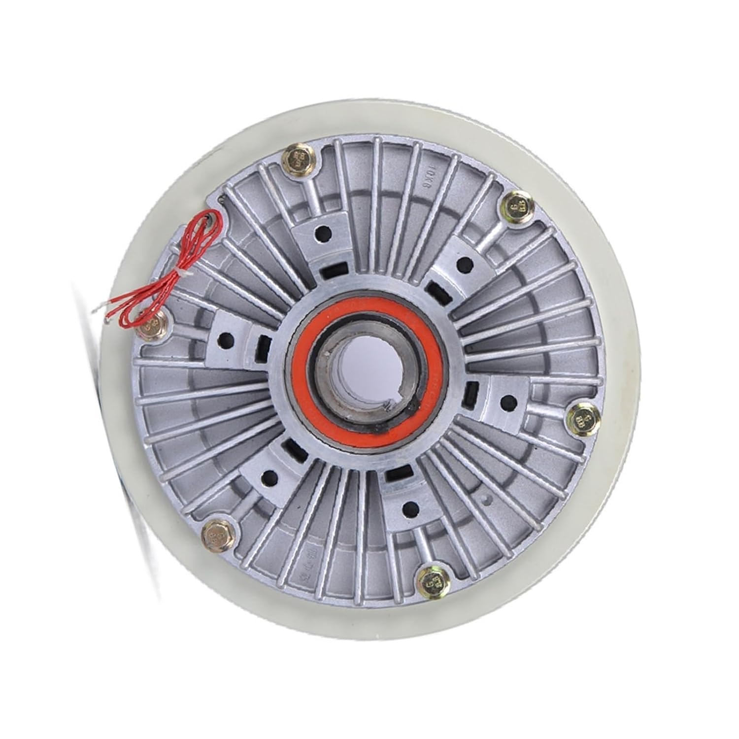 24V 200N·m Hollow Shaft Magnetic Powder Brake - 20KG Industrial Rewinding Torque Regulator