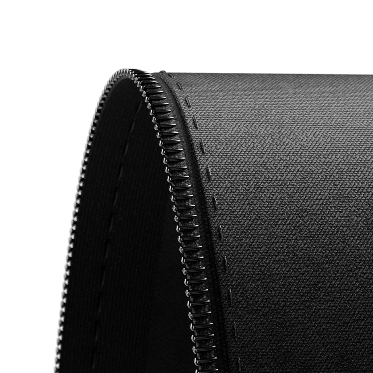 deleyCON 1,5m Tubo Raccogli Cavi Flessibile con Cerniera 40mm di Diametro Gestione dei Cavi Canalina per Cavi Protezione per Cavi Robusta Guaina di Nylon per Cavi per Scrivania Nero
