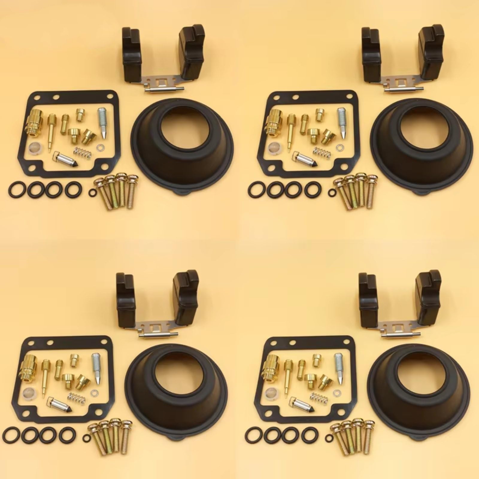 Kit Reparación Carburador Kit Reconstrucción Reparación Carburador Motocicleta para FZ600 YX600 FZ YX 600 para Radian FZ600SSC YX600WWC Diafragma Vacío Flotador Copa Aceite | Set 2
