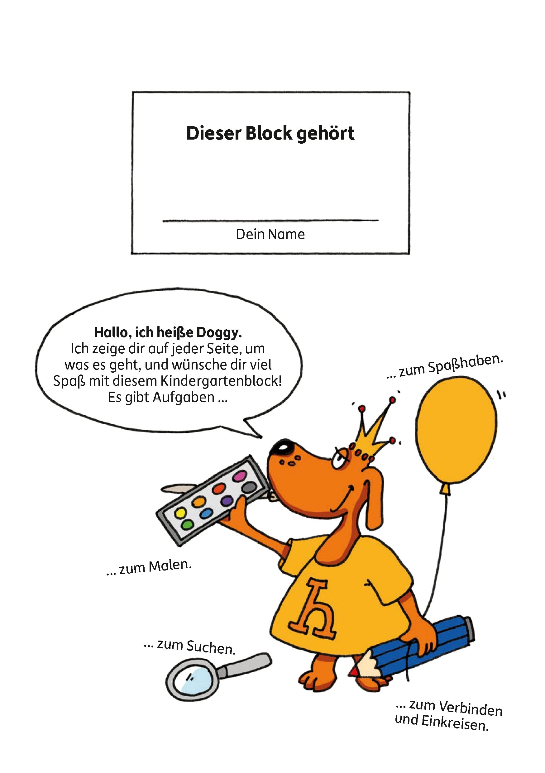 Kindergartenblock - Vergleichen, rätseln und malen ab 3 Jahre: Bunter Rätselblock - Sinnvolle Beschäftigung die Spaß macht: 610